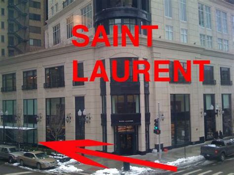 saint laurent chicago|ysl north rush street.